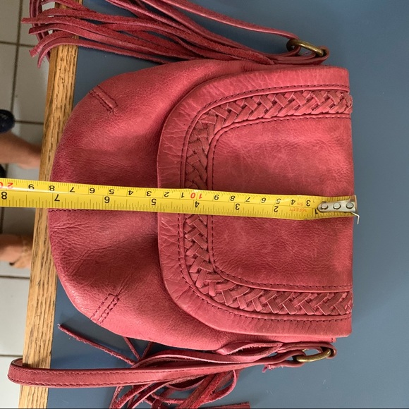 Lucky Brand Leather Rose Small Crossbody - Picture 8 of 9